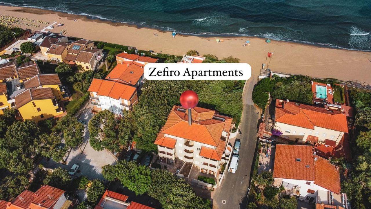 Zefiro Apartments San Vincenzo Exterior foto